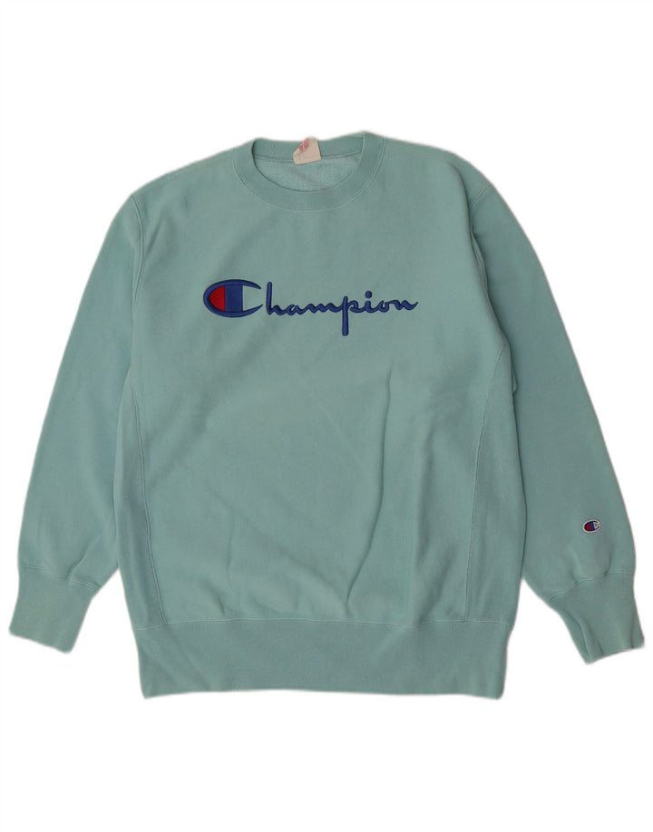 Felpa grafica da uomo Champion Jumper XL Turchese
