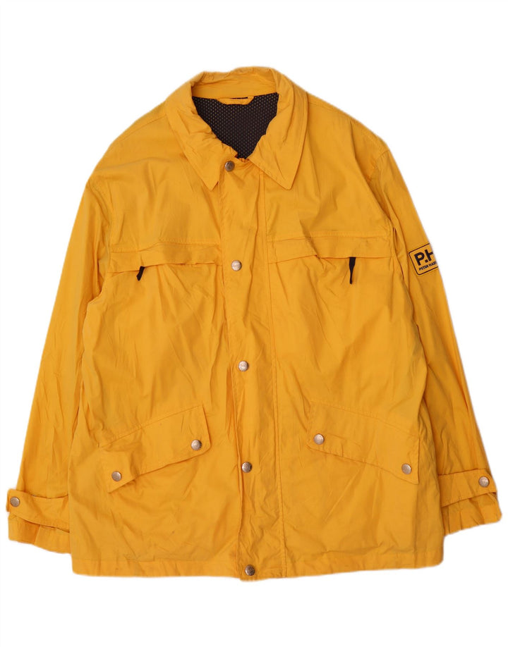 Giacca da uomo Peter Hadley IT 50 Large in cotone giallo