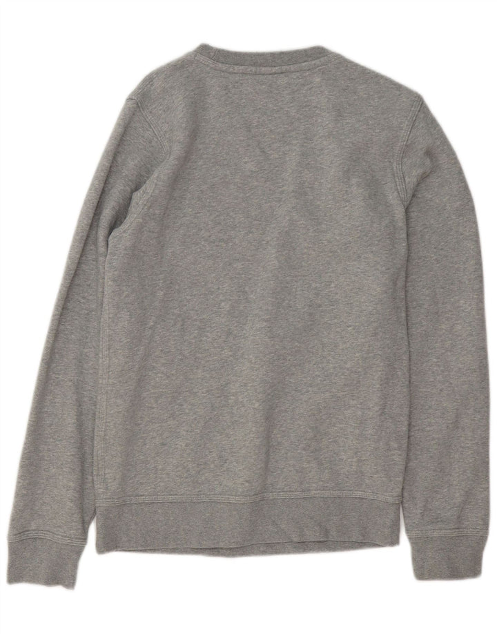 Felpa da uomo Nike Maglione piccolo grigio cotone screziato