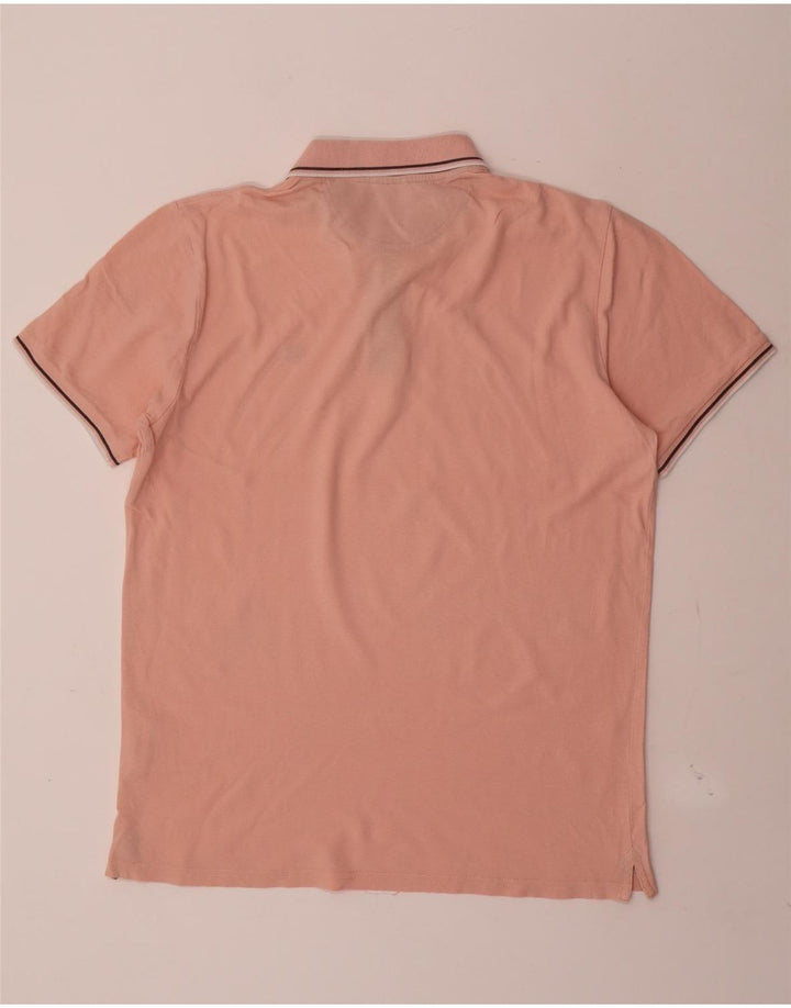 Polo da uomo CHAMPION XL in cotone rosa