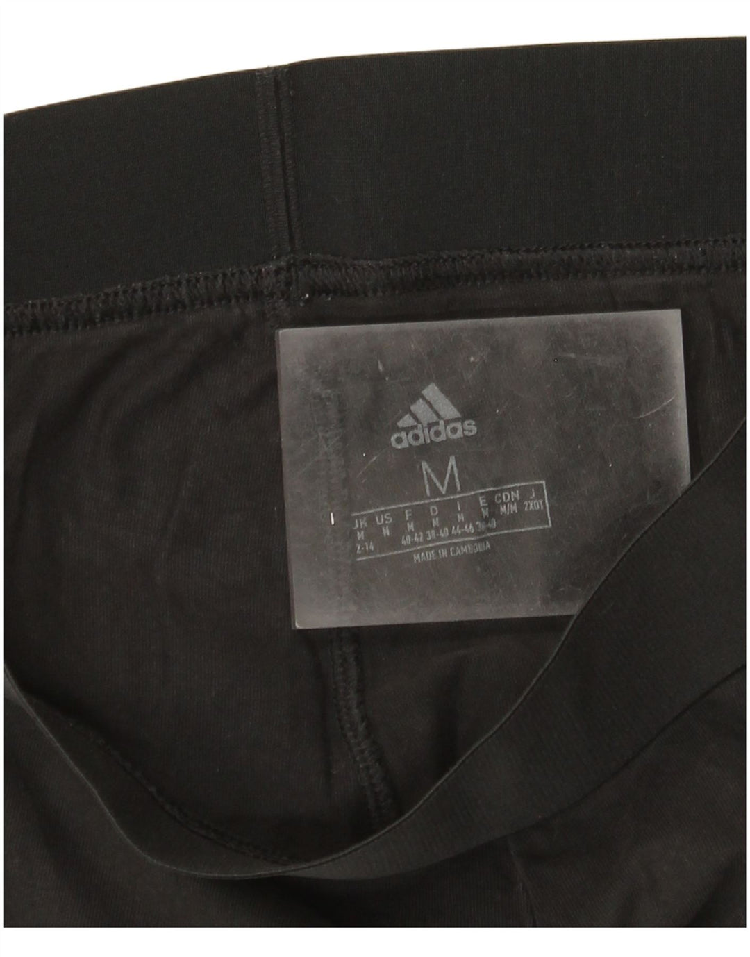 Leggings Adidas Donna UK 12/14 Medio Nero