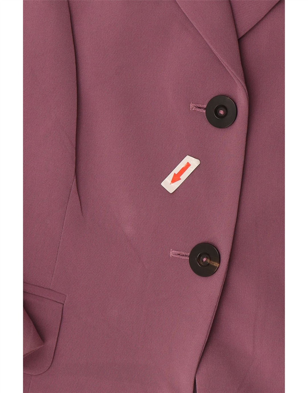 Giacca blazer da donna Max Mara a 2 bottoni con maniche a 3/4 UK 16 grande rosa