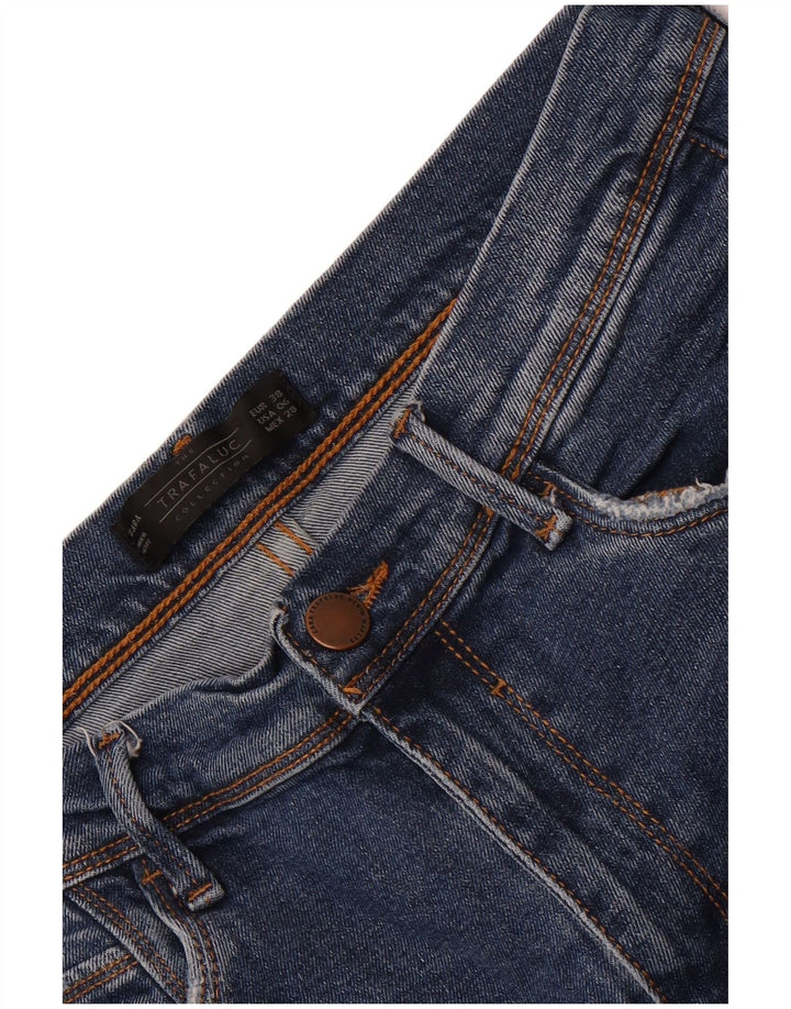 Jeans corti da donna Zara EU 38 piccoli W28 L24 blu