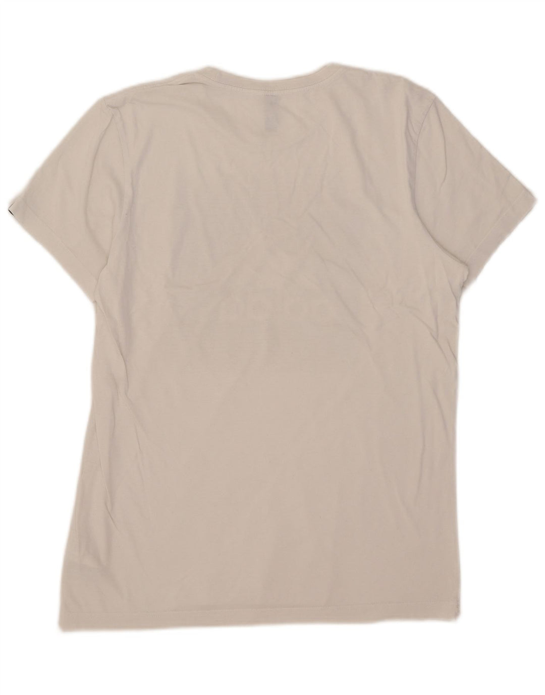 T-shirt grafica da uomo Adidas Top in cotone bianco medio