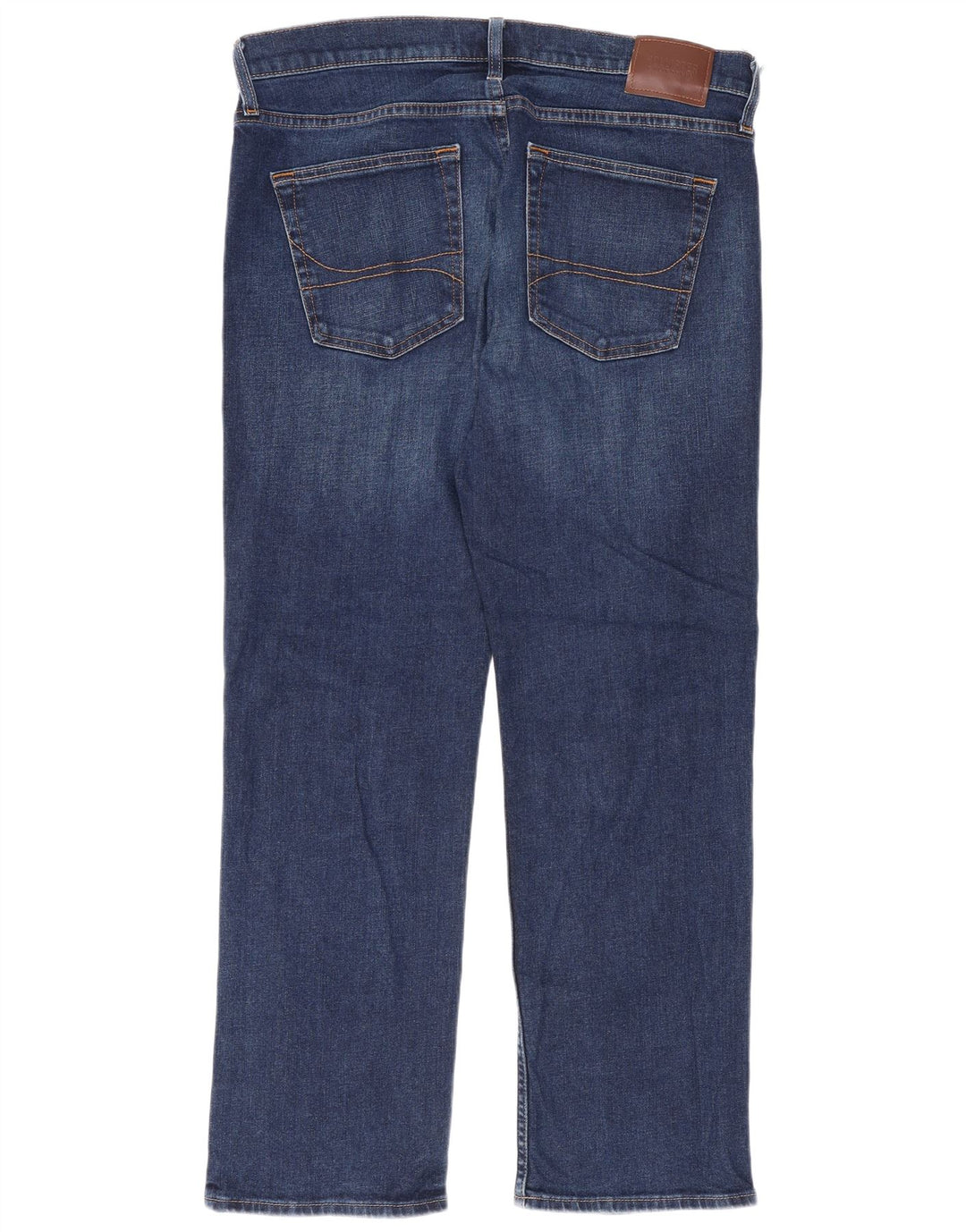 Jeans Hollister Flex Straight Uomo W34 L30 Blu