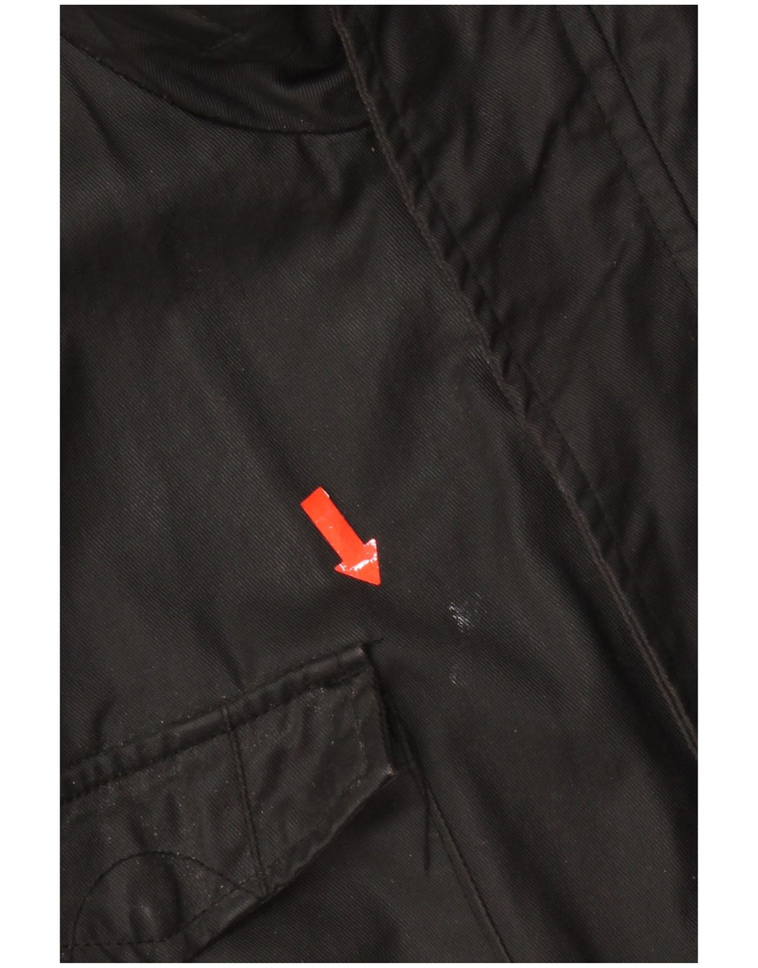 Giacca militare vintage da uomo UK 42 XL in cotone nero