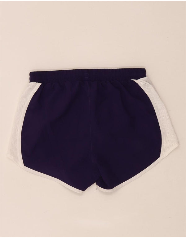 Pantaloncini sportivi Under Armour da donna Heat Gear UK 6 XS Purple Colourblock