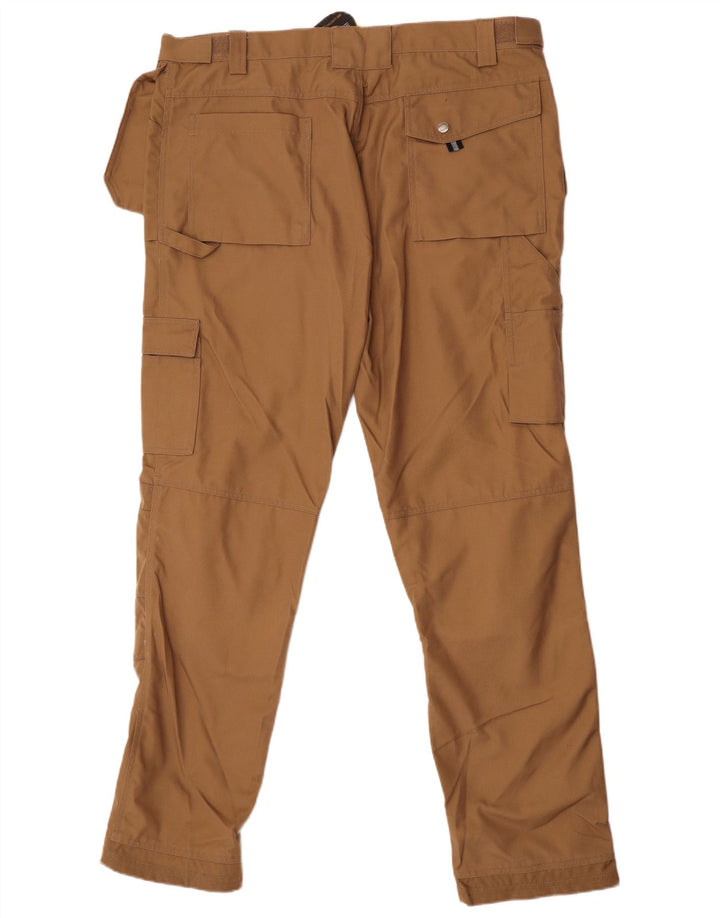 Pantaloni cargo slim da uomo Dickies W42 L34 poliestere marrone