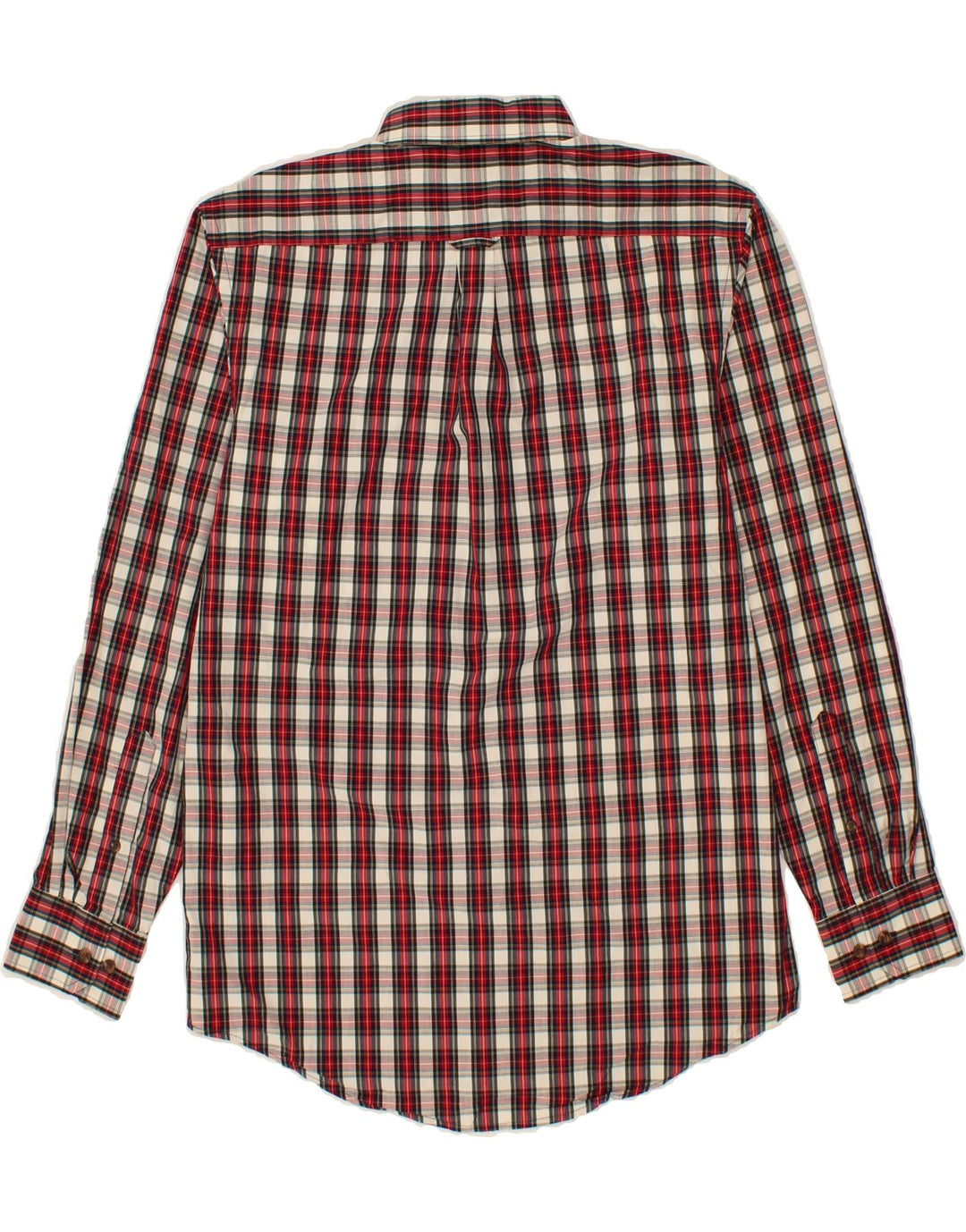 IZOD Mens Shirt Small Red Check Cotton Vintage Izod and Second-Hand Izod from Messina Hembry 