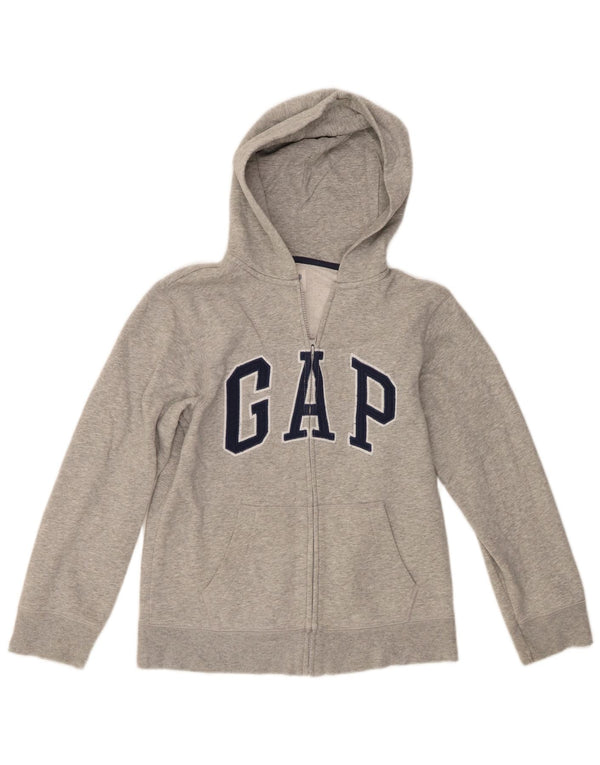 Maglione con cappuccio e zip grafica per ragazzi Gap 13-14 anni 2XL cotone grigio