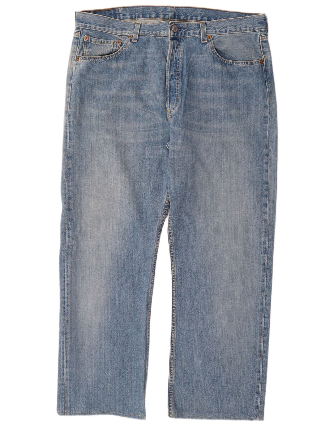 Jeans dritti da uomo Levi's 501 W38 L28 cotone blu
