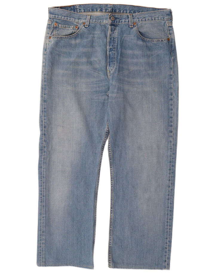 Jeans dritti da uomo Levi's 501 W38 L28 cotone blu