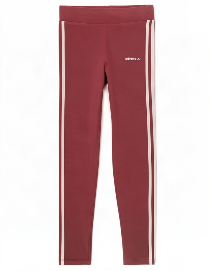 Leggings Adidas da donna UK 12 cotone marrone medio medio