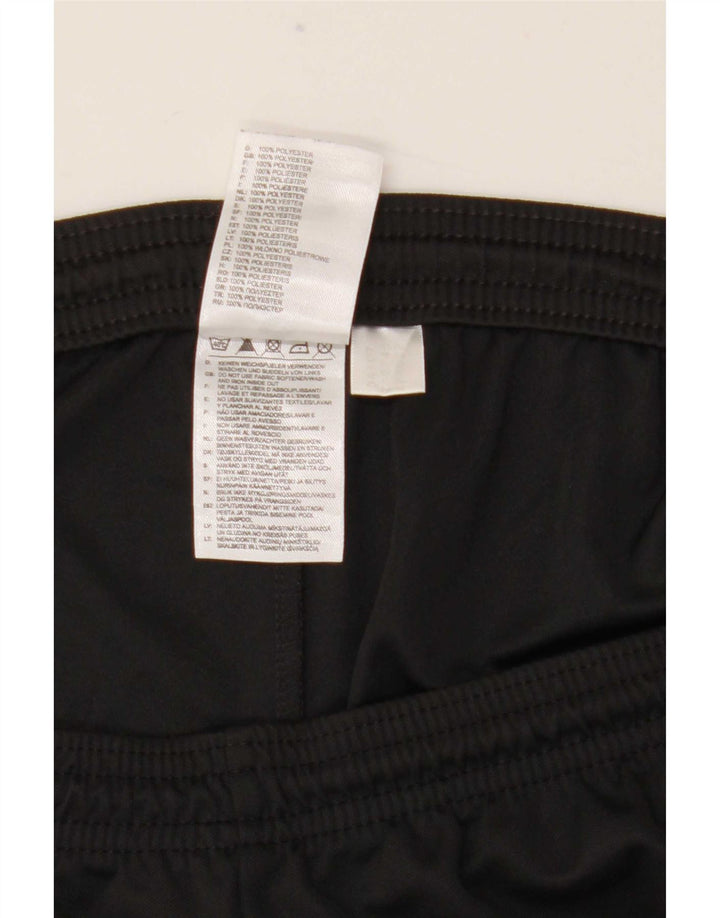 Pantaloncini sportivi Adidas Climalite da uomo medio poliestere nero