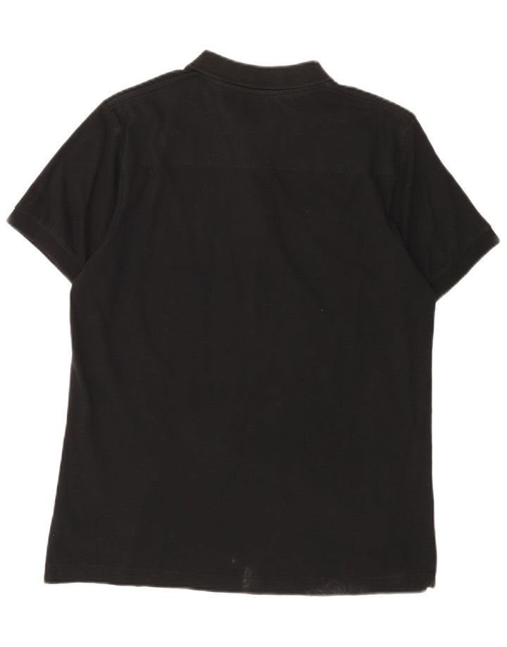 Polo da uomo French Connection grande in cotone nero