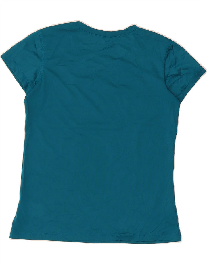 COLUMBIA Womens Omni-Wick T-Shirt Top UK 10 Small Blue Polyester Vintage Columbia and Second-Hand Columbia from Messina Hembry 