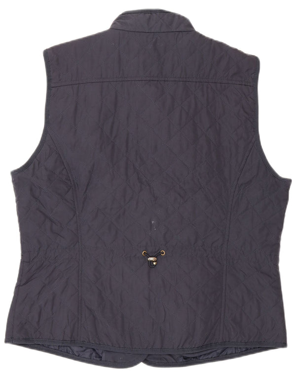 Gilet trapuntato da donna Zara UK 18 XL blu navy