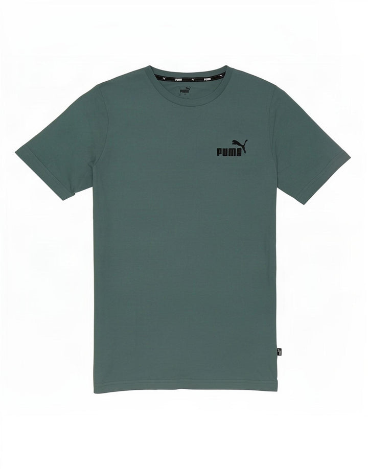 T-shirt da uomo Puma Top XS verde cotone