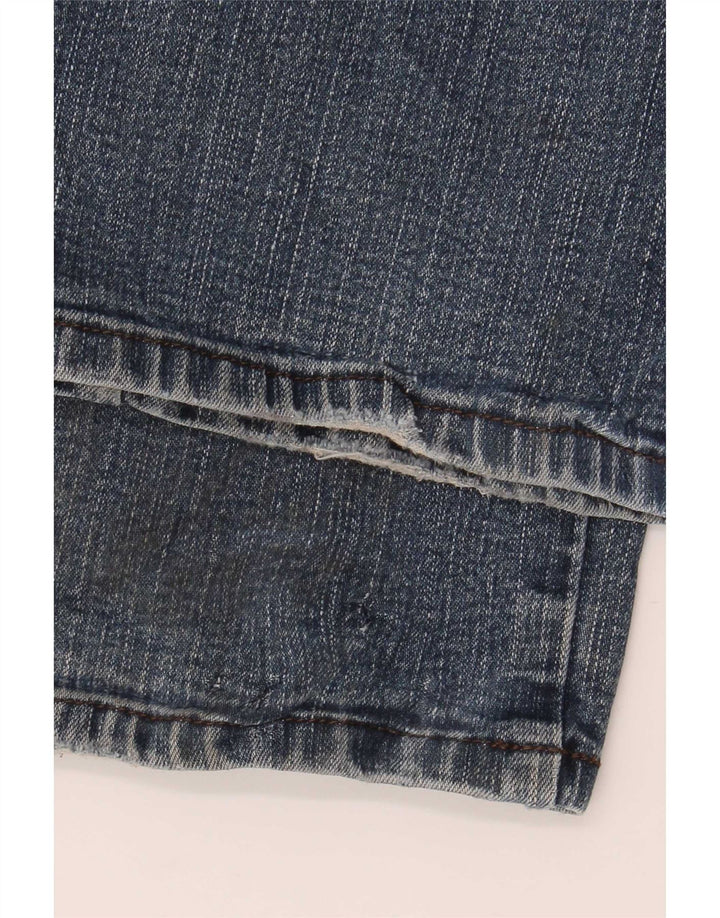 Jeans dritti da uomo Wrangler Texas W36 L36 cotone blu