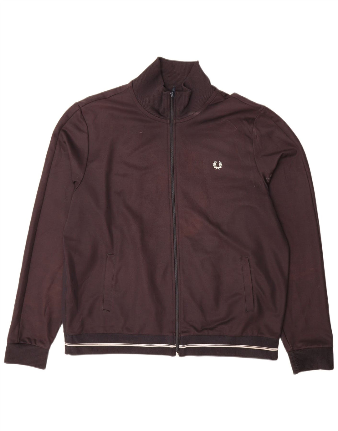 Giacca da tuta da uomo Fred Perry 2XL Marrone Poliestere