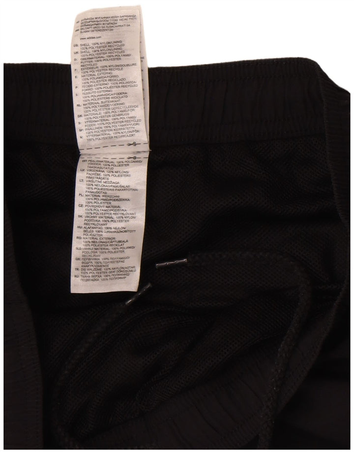 Pantaloncini sportivi da uomo ADIDAS piccoli in nylon nero