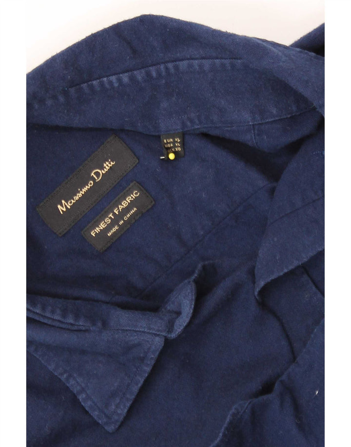 Camicia da uomo Massimo Dutti XL Blu navy