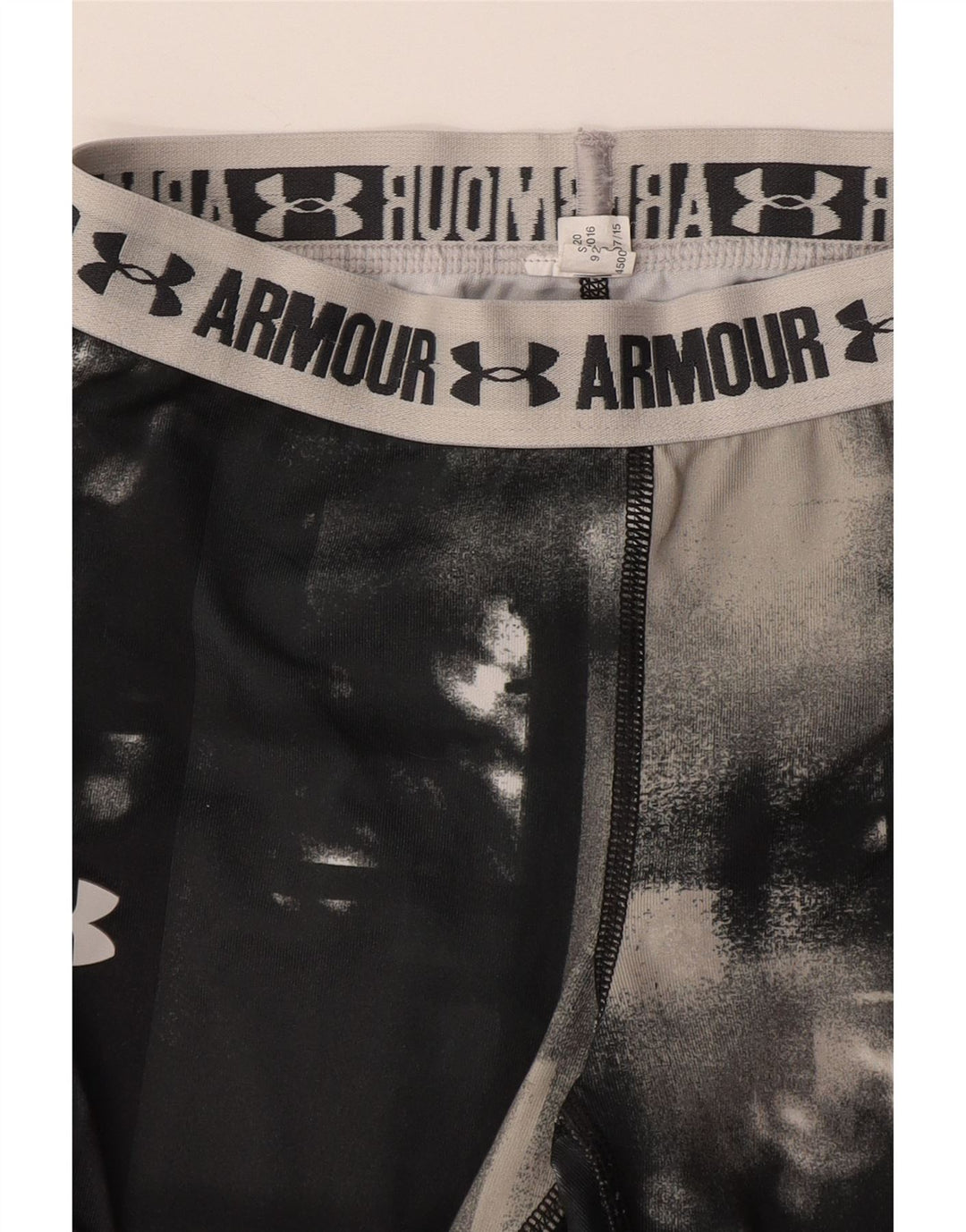 Leggings Capri con grafica per ragazze UNDER ARMOUR 7-8 anni grigio tie dye