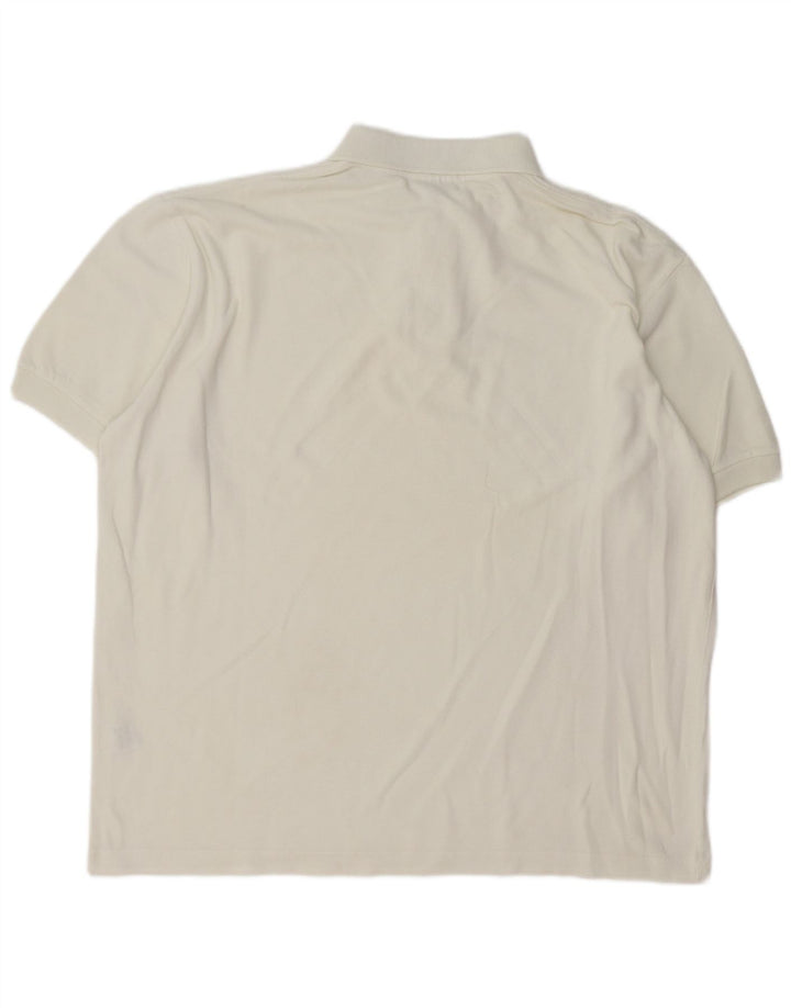 Polo da uomo Ellesse XL in cotone bianco