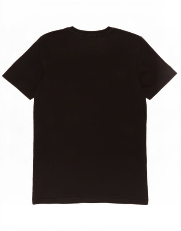 Adidas Mens Graphic T-Shirt Top Large Black Cotton