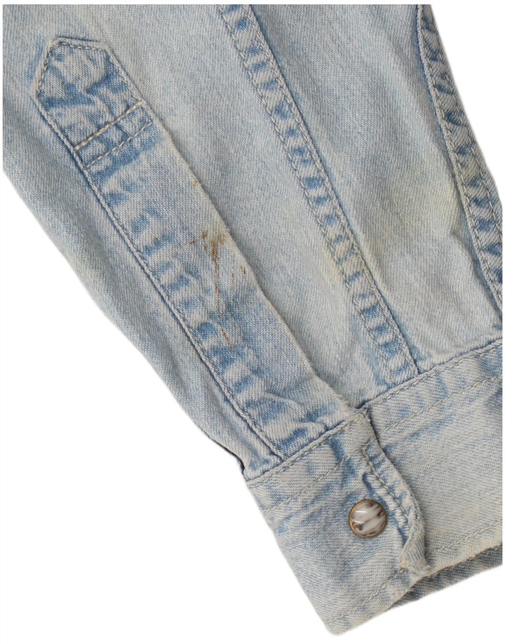 Camicia di jeans da uomo Levi's blu medio