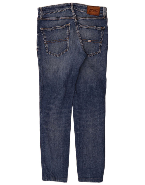 Jeans slim fit da donna Tommy Hilfiger W30 L29 cotone blu