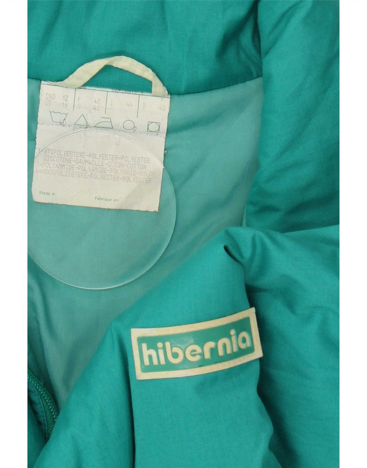 Giacca da sci oversize da donna Hibernia UK 14 Large Verde Poliestere