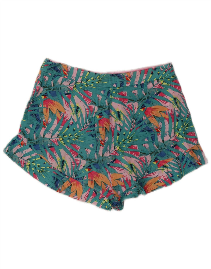 PEPE Jeans Pantaloni caldi da donna piccoli W27 in cotone floreale multicolore