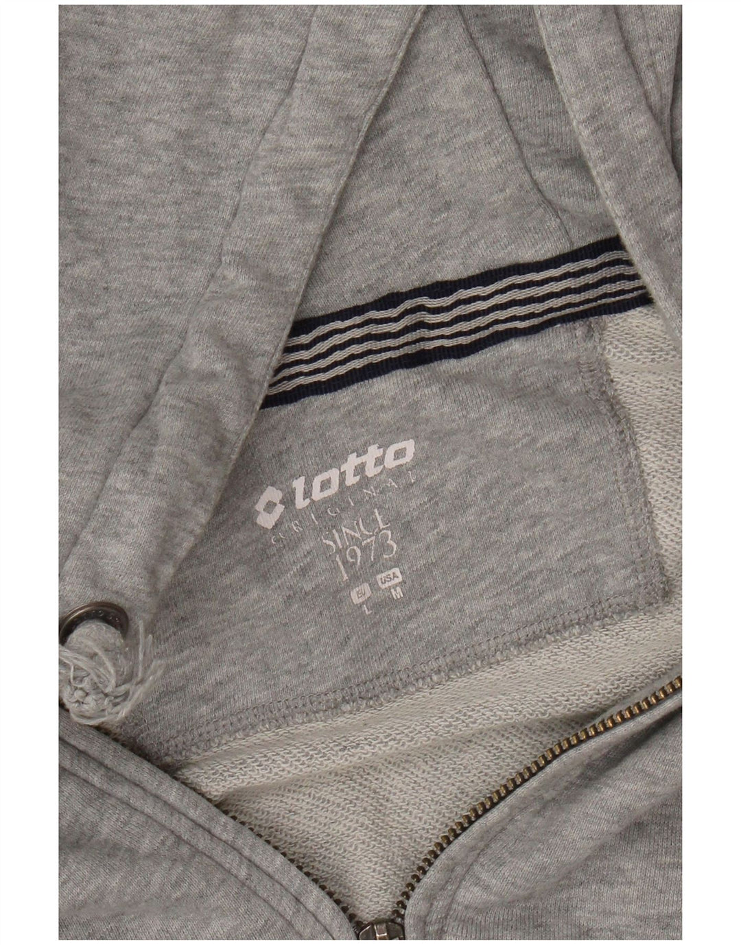 Maglione con cappuccio e zip da donna Lotto UK 16 Large Grigio