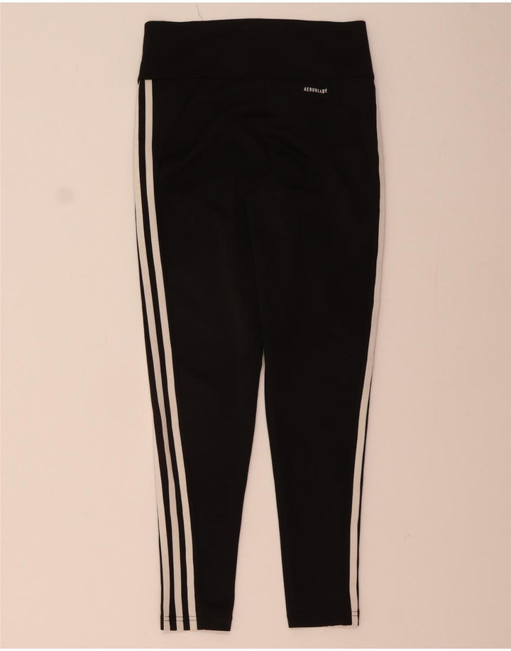 Leggings ADIDAS Aeroready da donna UK 12/14 Poliestere nero medio