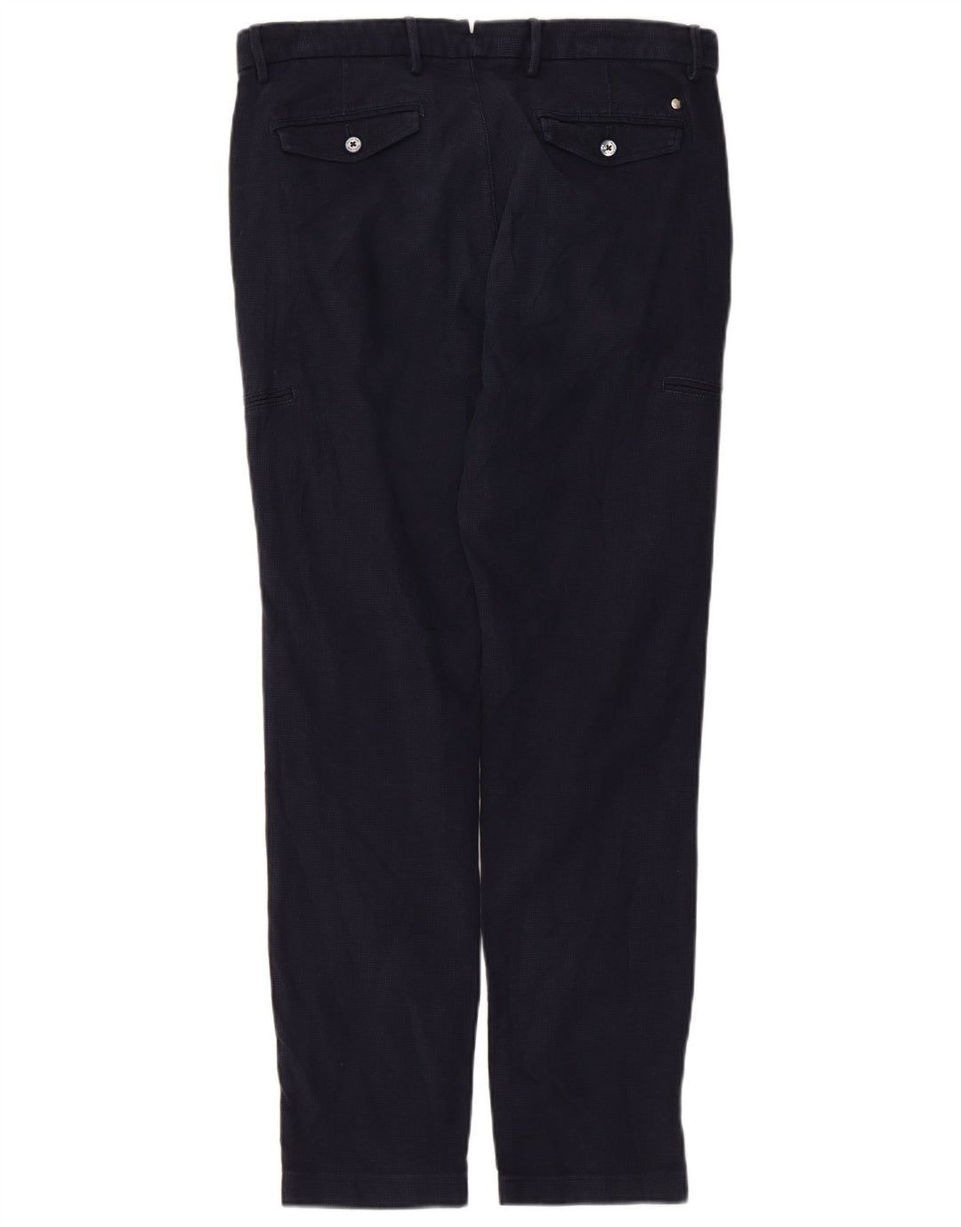 Pantaloni cargo slim da uomo Massimo Dutti EU 40 Medium W31 L29 Blu Navy