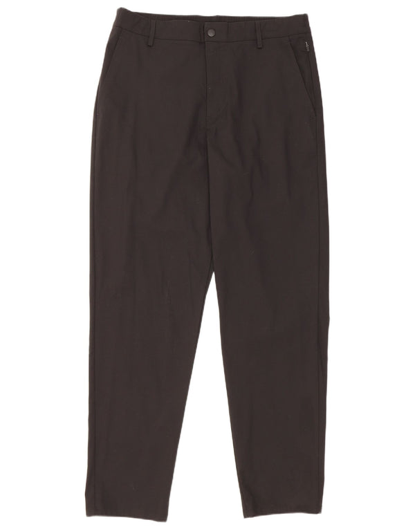 Pantaloni chino affusolati da uomo New Balance medio W32 L30 cotone nero