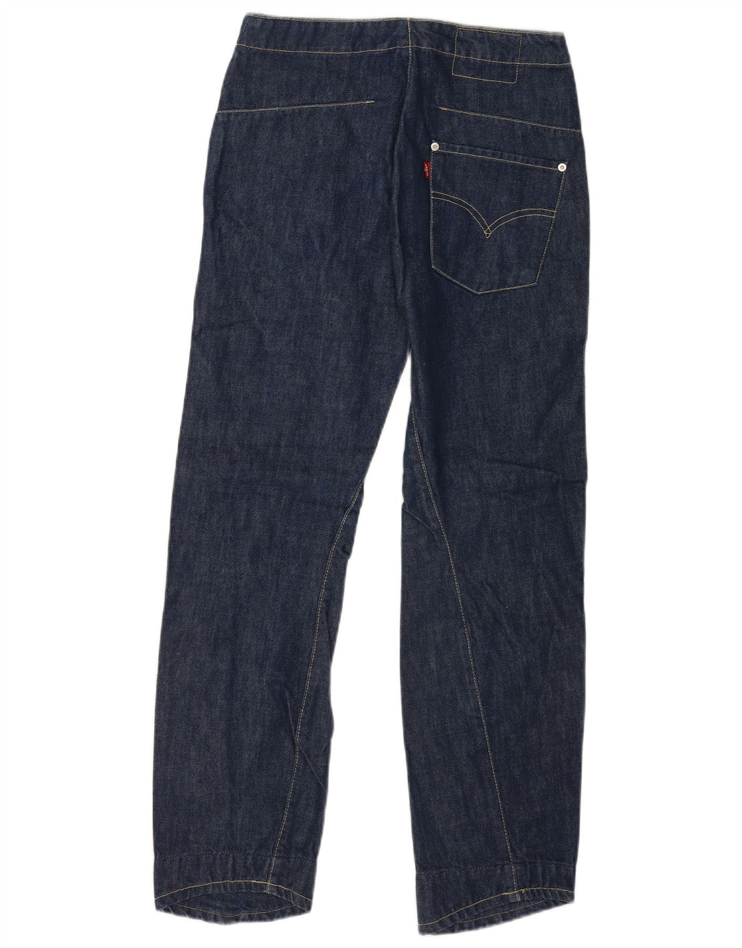 Jeans dritti da uomo Levi's W29 L32 in cotone blu navy