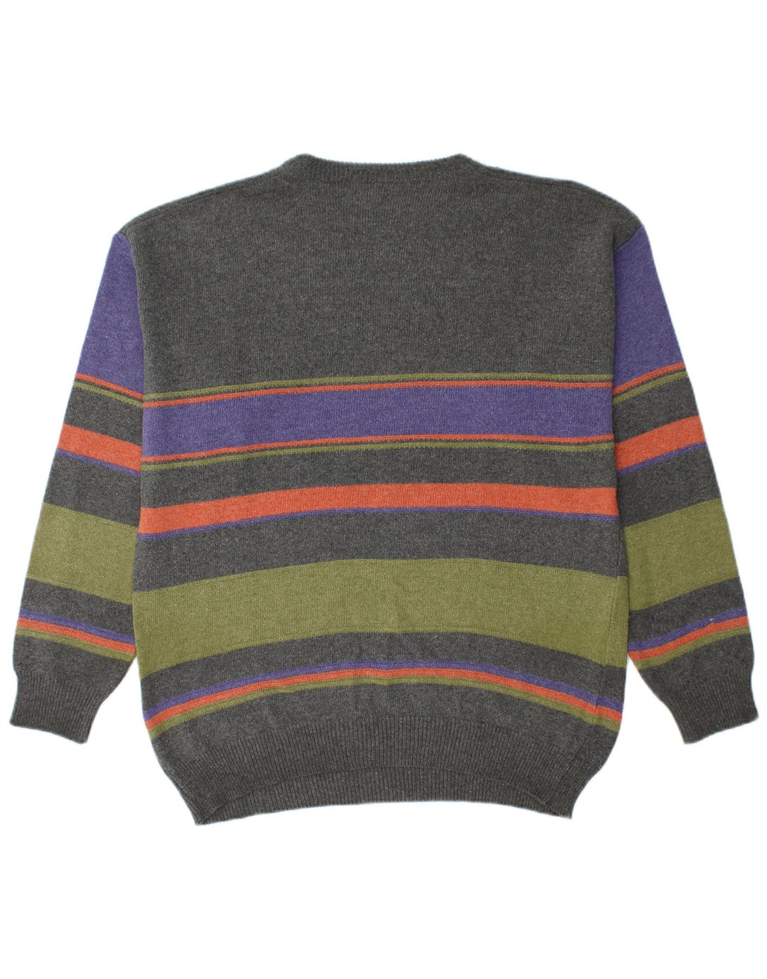 Maglione Uomo Girocollo LINEA IT 48 Righe Medie Multicolori