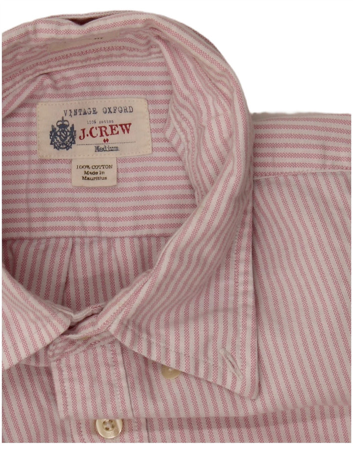 Camicia da uomo J. Crew in cotone gessato rosa medio