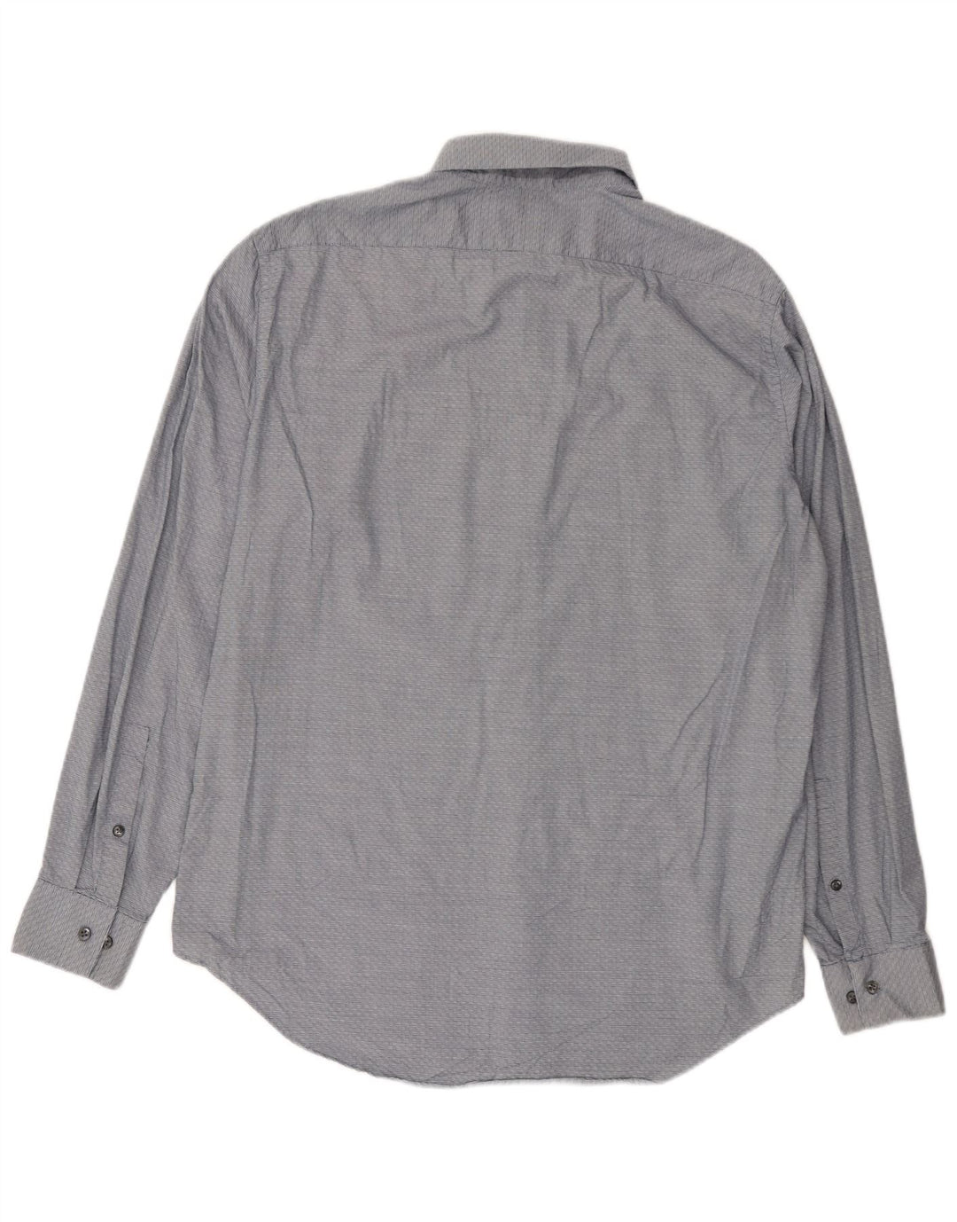 Camicia slim fit da uomo Calvin Klein grande blu navy geometrica