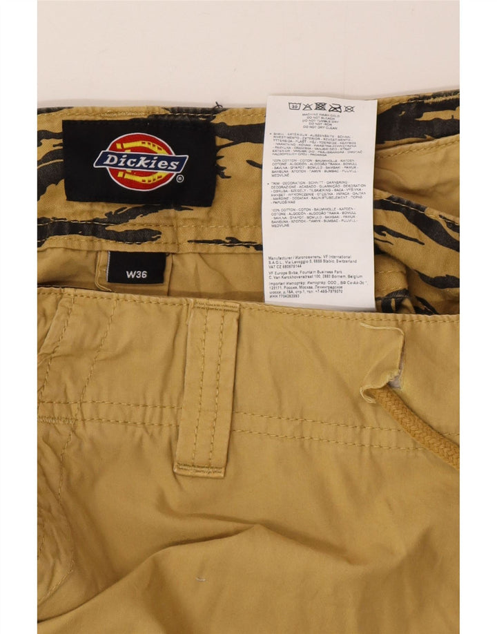 Pantaloni cargo dritti da uomo Dickies W36 L28 in cotone beige