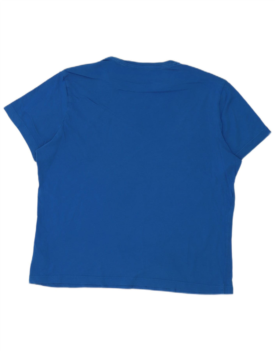 T-shirt grafica regolare da uomo a maniche corte Reebok Top grande in cotone blu