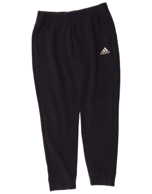 Pantaloni da tuta da uomo Adidas Joggers UK 46/48 XL Blu Navy Cotone
