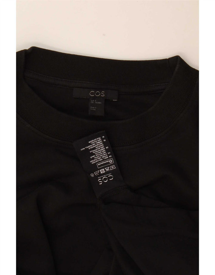 Abito lungo da donna Cos UK 8 piccolo cotone nero