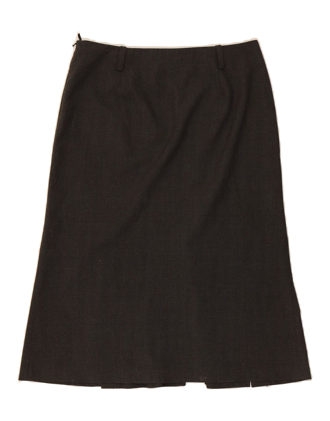MARELLA Womens A-Line Skirt UK 12 Medium W30  Grey Polyester Vintage Marella and Second-Hand Marella from Messina Hembry 