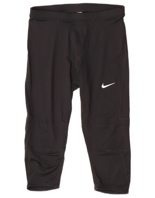 Leggings Nike Dri Fit Capri da uomo XL poliestere nero