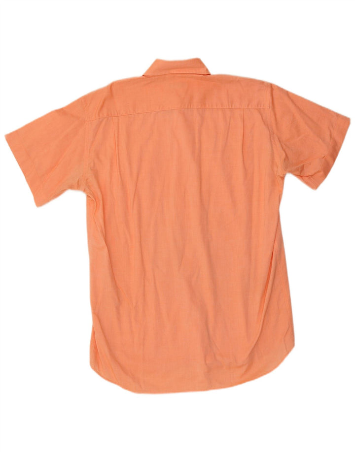 Camicia a maniche corte da uomo Coveri taglia 39 15 1/2 arancione medio