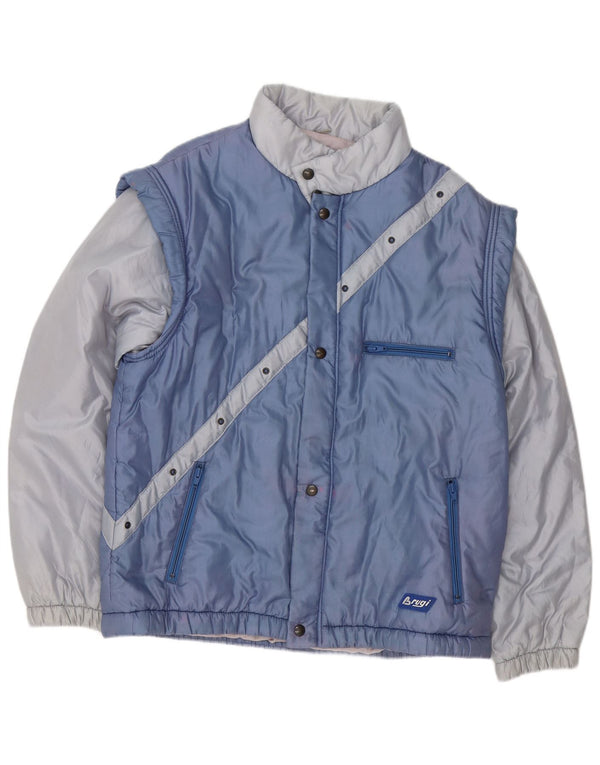 Giacca a vento da uomo Brugi IT 52 XL Blu poliestere color block
