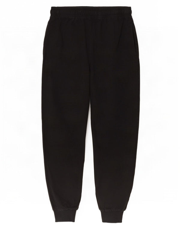 Pantaloni da tuta da uomo Lotto Joggers grandi in cotone nero